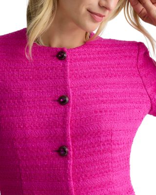 Waist Defining Tweed Jacket