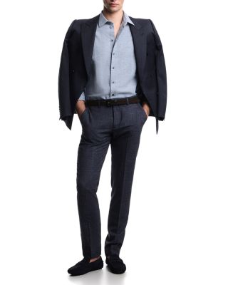 Cotton & Linen Textured Sport Shirt