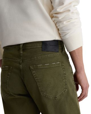 Everett Slim Straight Jeans in 7 Years Sulfur Coastal Moss