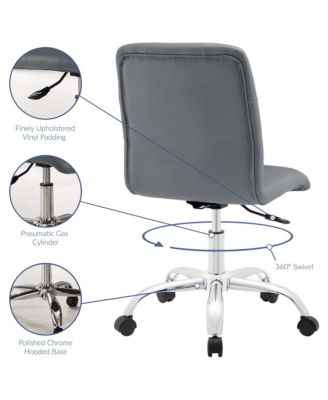  Prim Armless Mid Back Office Chair