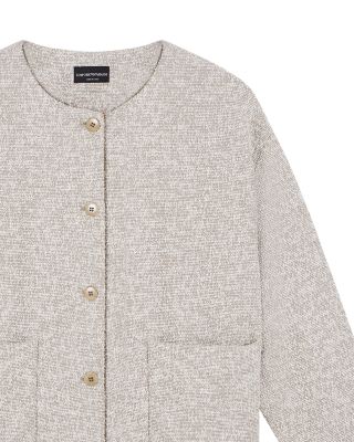 Jacquard Boucl&eacute; Jacket