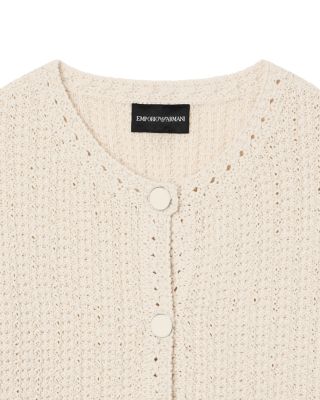 Fringe Trim Knit Jacket