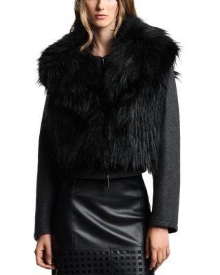 Faux Fur Two In One Jacket  