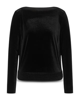 Stretch Chenille Jersey Top