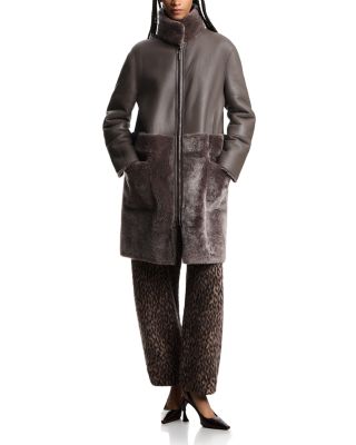 Reversible Shearling Coat