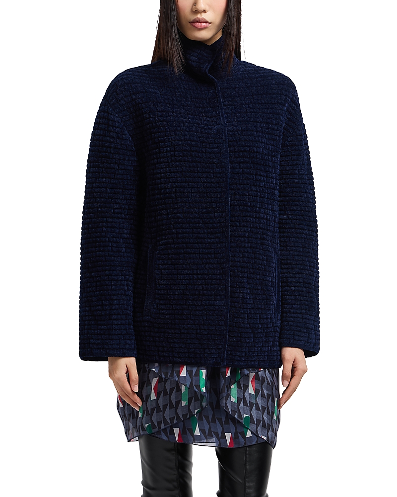 Emporio Armani Terry Effect Chenille Jacket