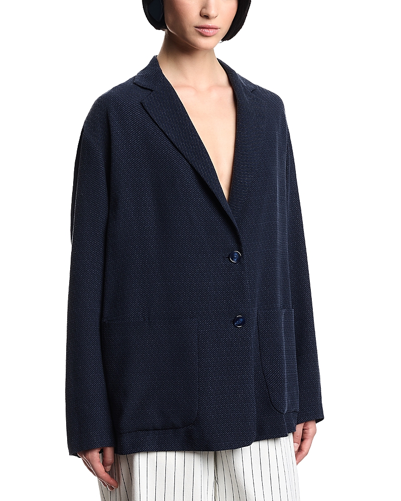 Emporio Armani Patch Pocket Deconstructed Blazer
