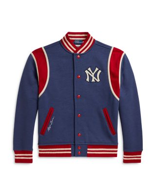Boys' Yankees Fleece Jacket - Big Kid