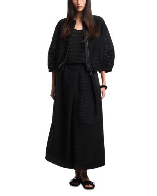 Vichy 3D Jacquard Jacket