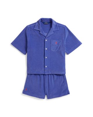 Girls' Terry Shirt & Shorts Set - Big Kid