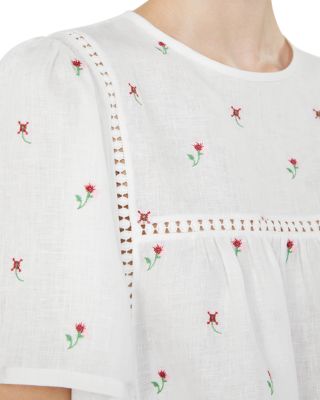 WKDBACINO Embroidered Top