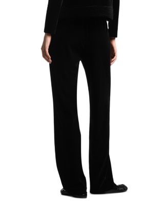 Stretch Chenille Jersey Trousers