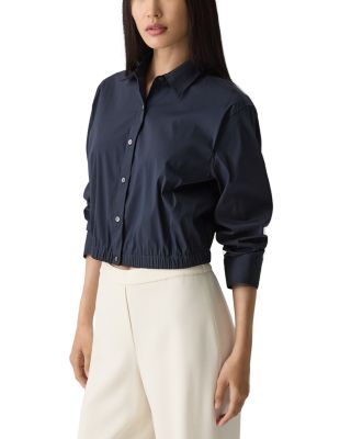 Cropped Shirt in Good Cotton