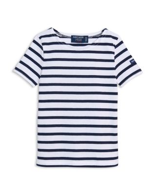 Unisex Breton Striped Short Sleeve Top - Little Kid, Big Kid