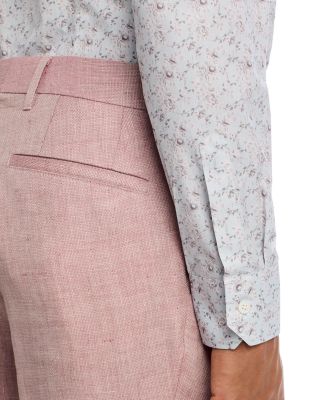 Tonal Floral Print Shirt