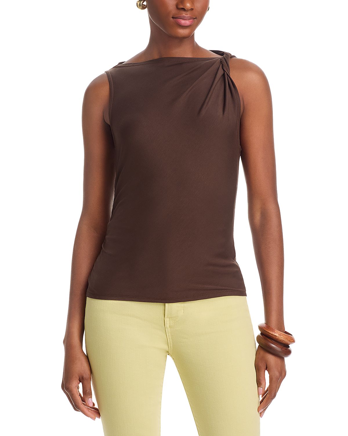 Veronica Beard Otessa Twisted Strap Top