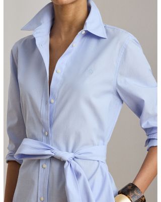 Tie Belt Shirt Dress