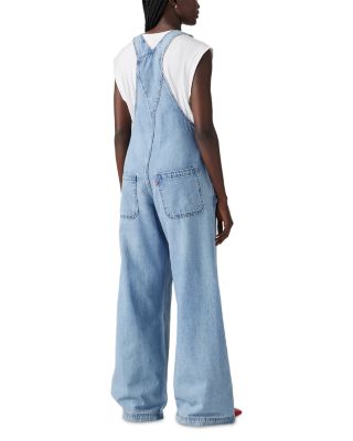 XL Denim Overalls in Invested Indigo