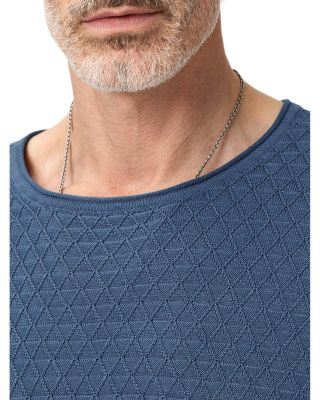 Seymour Long Sleeve Crewneck Texture Jacquard Tee