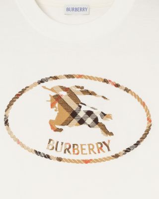 Check Knight Stamp Cotton Tee