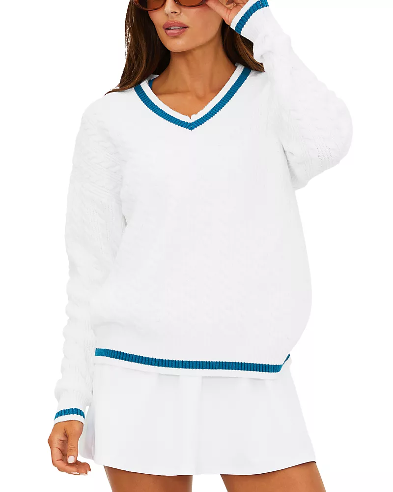 Beach Riot Montana Cable Knit Sweater