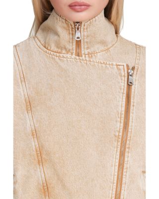 Cotton Layered Bomber Jacket