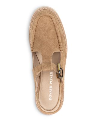 Women's Cutout Slingback Loafers