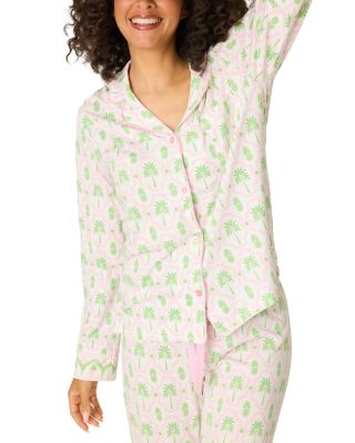 Playful Print Long Pajama Set