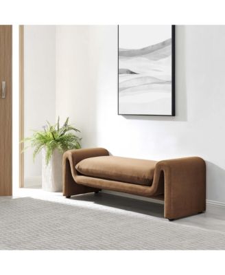Waverly Performance Velvet Bench