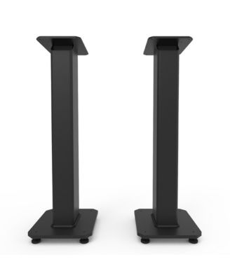 SX30 30" Fillable Speaker Stands with Isolation Feet - Pair (Black)