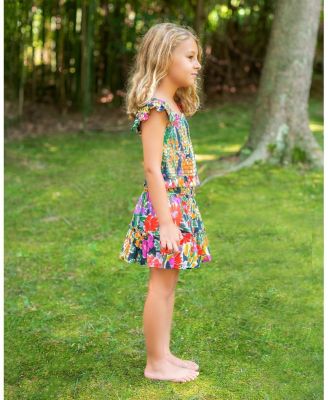  Girls' Kayla Smocked Top and Skirt Set - Little Kid, Big Kid
