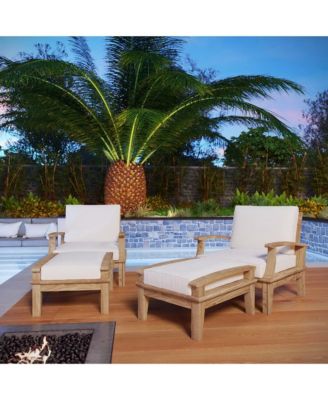 Marina Outdoor Patio Teak, Set of 4