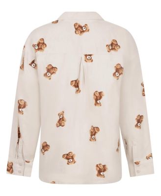 Hunkemoller Jacket Flannel Twill Bear