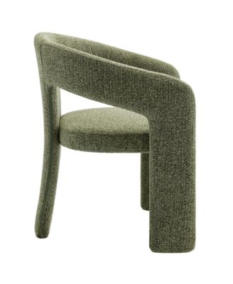 Oslo Barrel Fabric Upholstered Dining Accent Chair