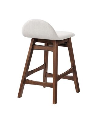  Juno Wood Counter Stool, Set of 2