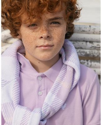 Boys' Organic Short Sleeve Knit Pique Polo Shirt - Big Kid