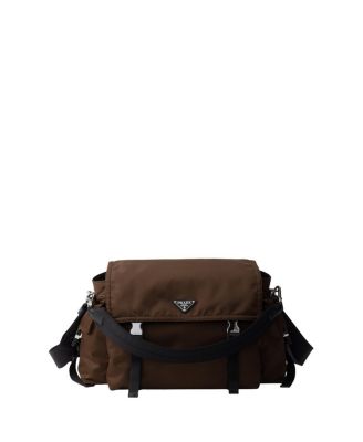  Explore Re-Nylon and Leather Bag