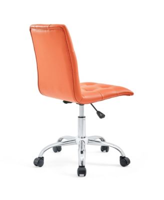 Prim Armless Mid Back Office Chair