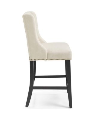  Baron Upholstered Fabric Counter Stool, Set of 2