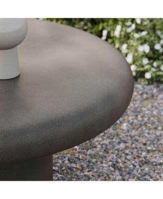 Argos Indoor - Outdoor Patio Concrete Round Coffee Table