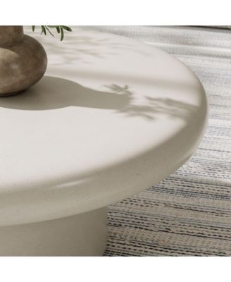 Argos Indoor - Outdoor Patio Concrete Round Coffee Table