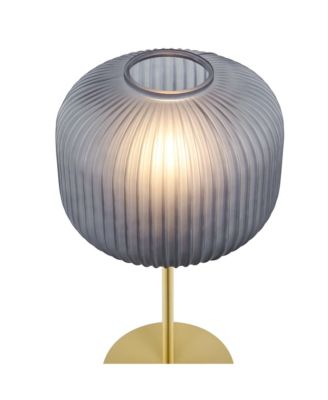 Reprise Glass Sphere Glass and Metal Table Lamp