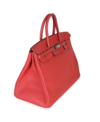 Birkin 40 Leather Handbag