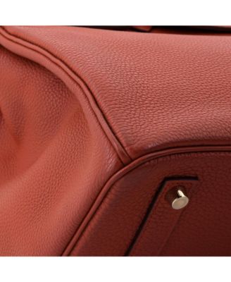 Birkin 35 Handbag Brown Togo with Gold Hardware