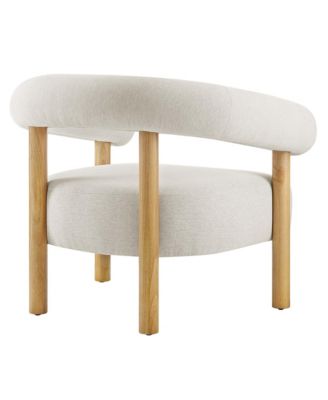 Sable Upholstered Fabric Armchair