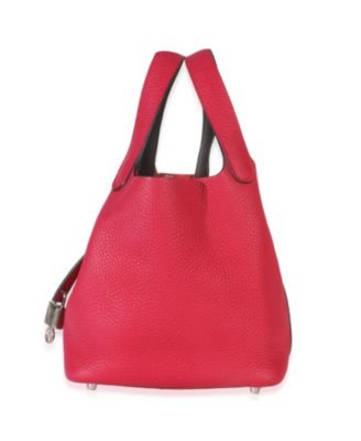 Picotin Leather Handbag