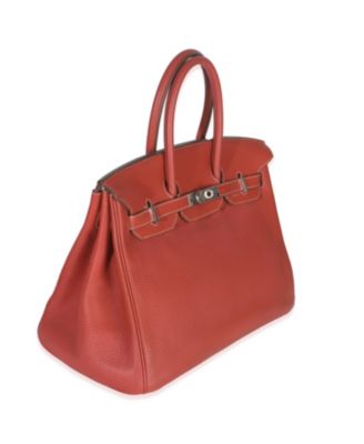 Birkin 35 Leather Handbag