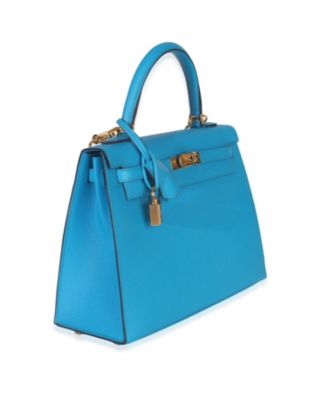 Sellier Kelly 25 Leather Handbag