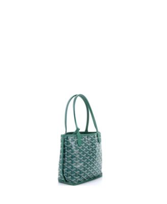Mini Anjou Reversible Tote Coated Canvas