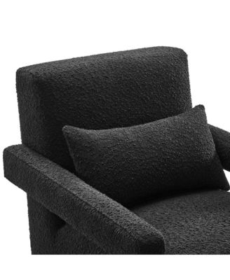 Mirage Boucle Upholstered Armchair